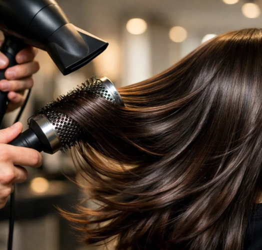 The Science of Shine_ How a Blowout Actually Seals the Hair Cuticle &